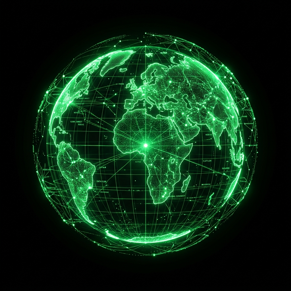 Tech Globe Overlay