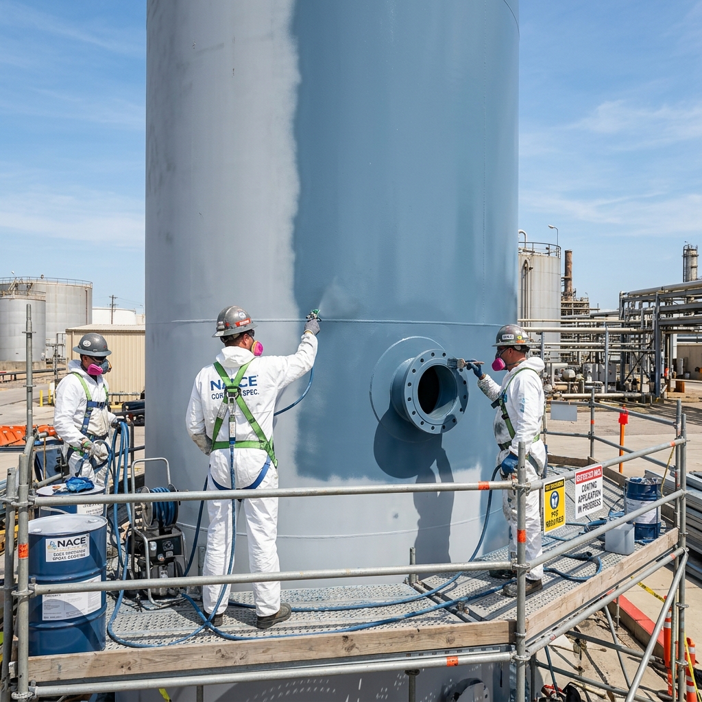 Anti-Corrosion Tank Refurbishment