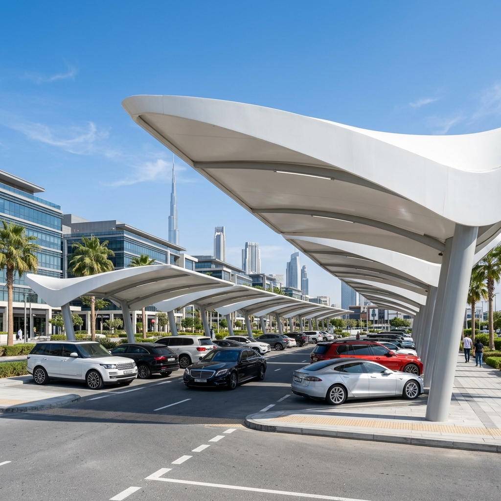 Parking Shades & Tents