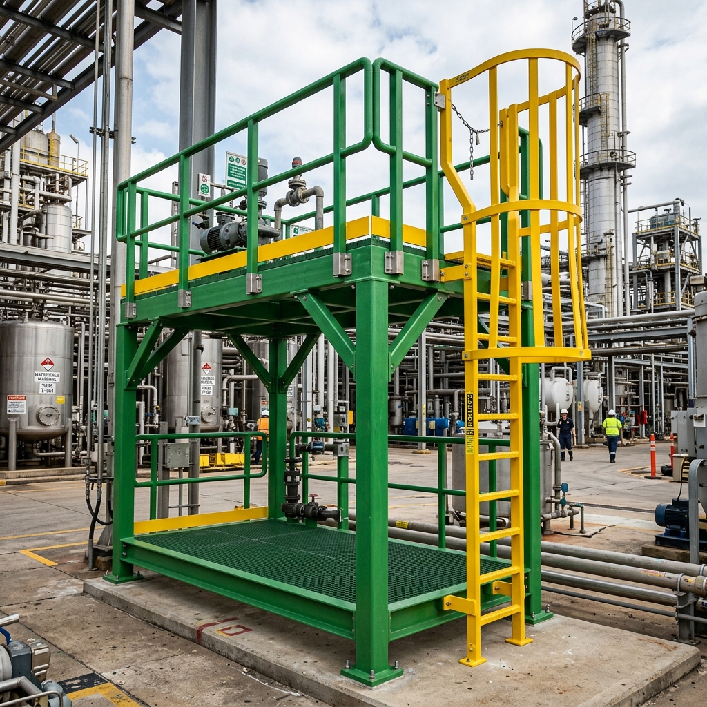 GRP Platforms & Ladders