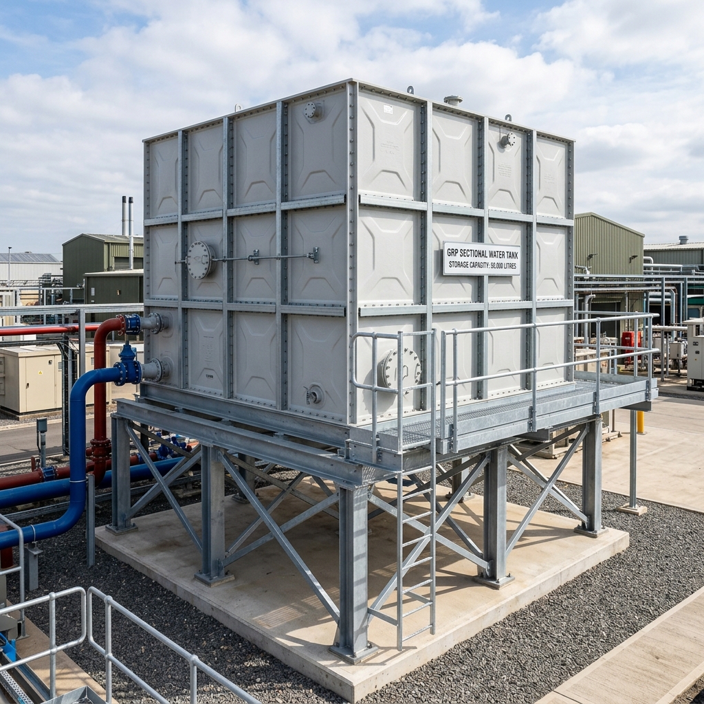 GRP Sectional Water Tanks